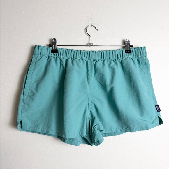patagonia teal bright blue baggies shorts 2.5” inseam size XL - Picture 3 of 4